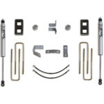 MaxTrac 4" Lift Kit with Fox Shocks for 2005-2023 Tacoma 6-Lug 2WD-K886842F