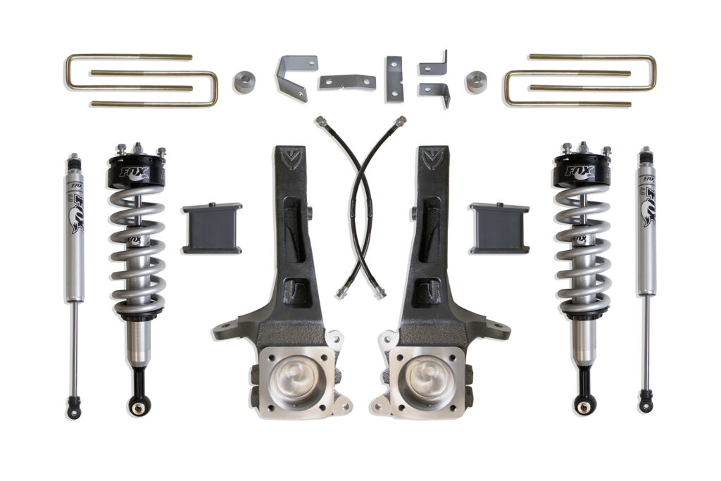 MaxTrac 6.5" Lift Kit with Fox Shocks for 2005-2023 Tacoma 6-Lug 2WD-K886864F