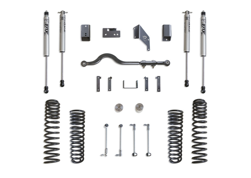 MaxTrac 4.5" Lift Kit with Fox Shocks for 2007-2018 Jeep JK Wrangler-K889745F