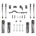 MaxTrac 4.5" Lift Kit with Vulcan Series IFP Shocks for 2007-2018 Jeep JK Wrangler-K889745V