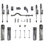 MaxTrac 4.5" Lift Kit with Vulcan Series Reservoir Shocks for 2007-2018 Jeep JK Wrangler-K889745VR