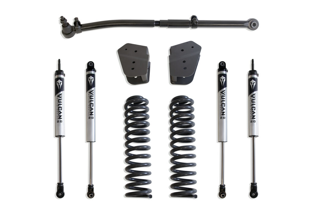 MaxTrac 2.5" Lift Kit with Vulcan Shocks for 2017-2022 F-250/F-350 4WD Diesel-K943325V