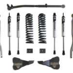 MaxTrac 2.5" Lift Kit with 4-Links and Vulcan Shocks for 2017-2022 F-250/F-350 4WD Diesel-K943325VL