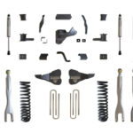 MaxTrac 4" Lift Kit with 4-Links and Fox Shocks for 2017-2022 F-250/F-350 Diesel-K943341FL