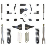 MaxTrac 6" Lift Kit with 4-Links and Fox Shocks for 2017-2022 F-250/F-350 4WD Diesel-K943362FL