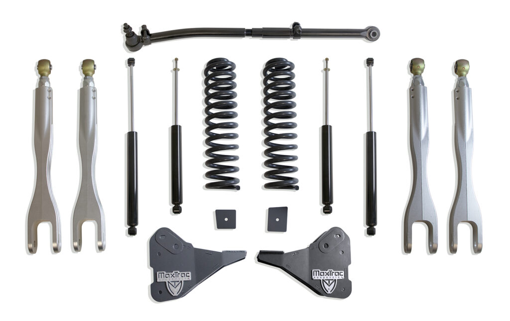 MaxTrac 2.5" Lift Kit with 4-Links and MaxTrac Shocks-K944325L