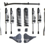 MaxTrac 2.5" Lift Kit with 4-Links and Vulcan Reservoir Shocks-K944325VRL