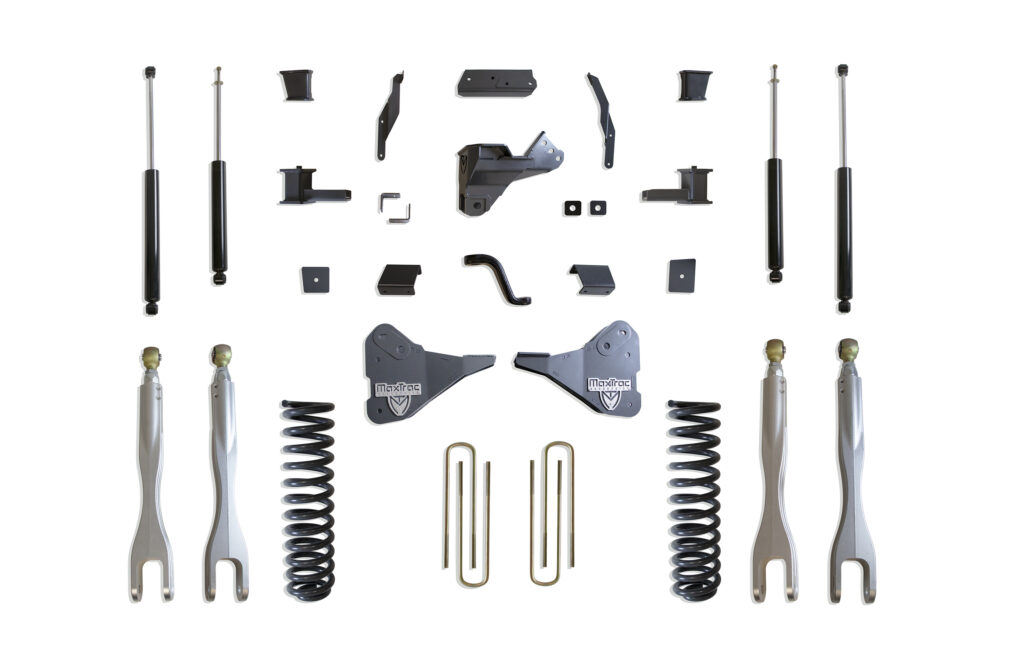 MaxTrac 4″ Lift Kit with 4-Links and Shocks-K944341L