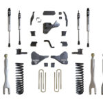 MaxTrac 4" Lift Kit with 4-Links and Vulcan Series Shocks-K944341VL