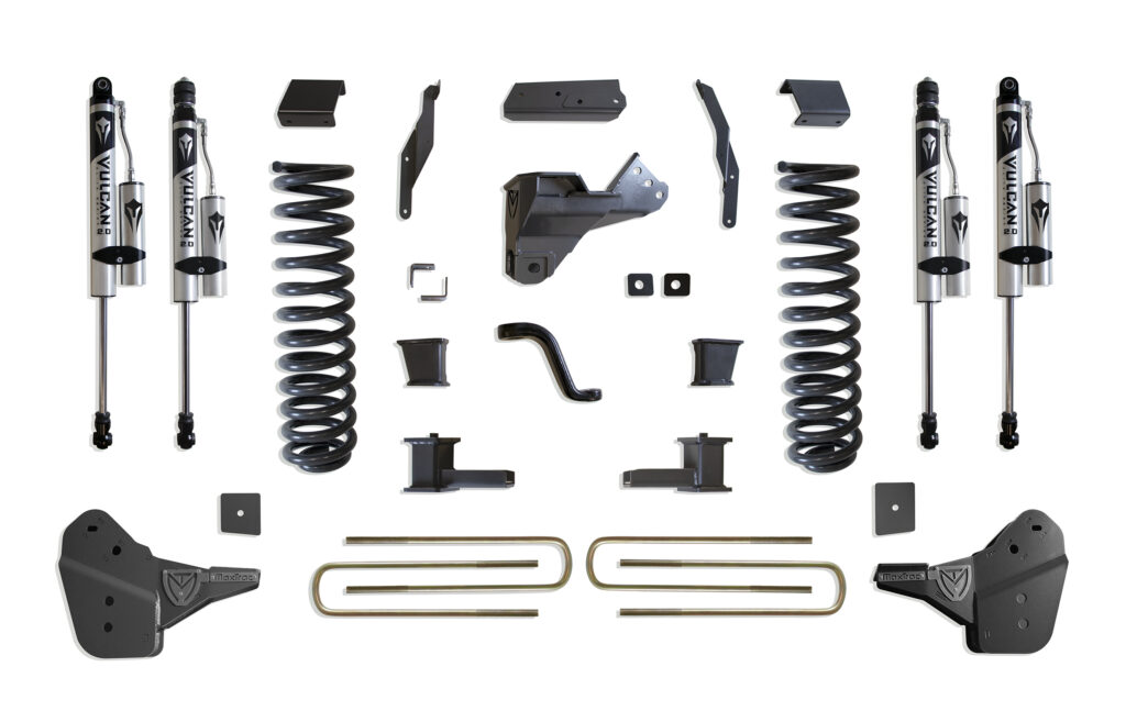 MaxTrac 4" Lift Kit with Vulcan Series Reservoir Shocks-K944341VR