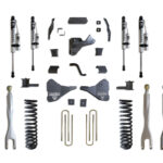 MaxTrac 4" Lift Kit with 4-Links and Vulcan Series Reservoir Shocks-K944341VRL