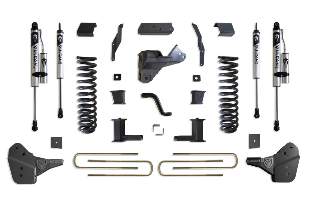 MaxTrac 6" Lift Kit with Vulcan Series Reservoir Shocks-K944362VR