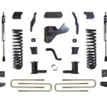 MaxTrac 6" Lift Kit with Vulcan Series Reservoir Shocks-K944362VR