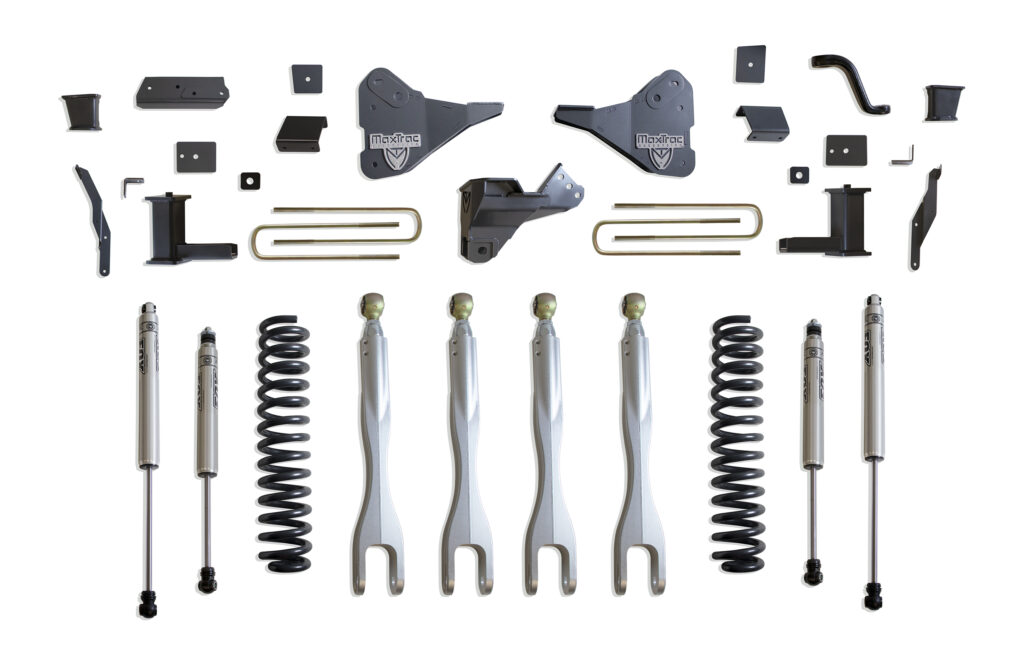 MaxTrac 8" Lift Kit with 4-Links and Fox Shocks-K944385FL