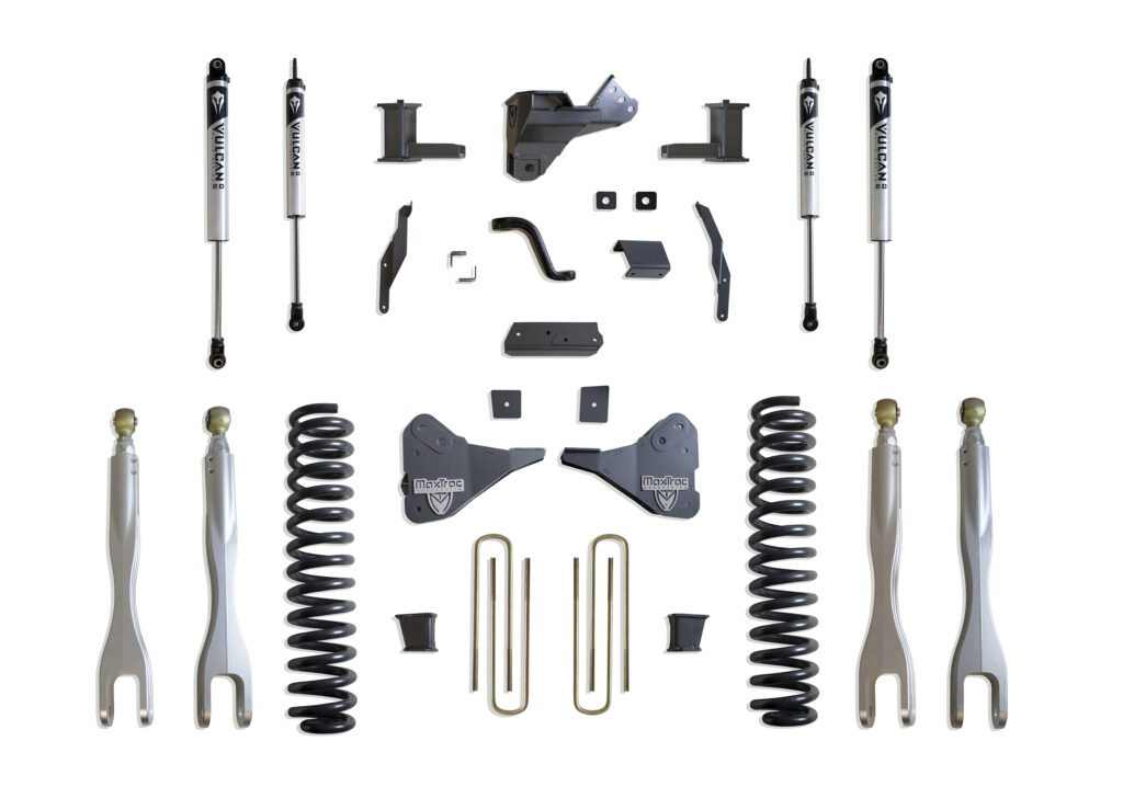 MaxTrac 8" Lift Kit with 4-Links and Vulcan Series Shocks-K944385VL