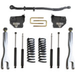 MaxTrac 2.5" Lift Kit with 4-Links and MaxTrac Shocks for 2014-2024 RAM 2500 4WD Diesel-K947225L