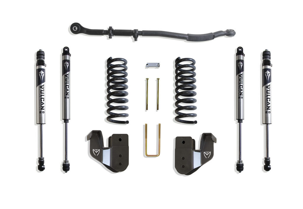 MaxTrac 2.5" Lift Kit with Vulcan Shocks for 2014-2024 RAM 2500 Diesel-K947225V