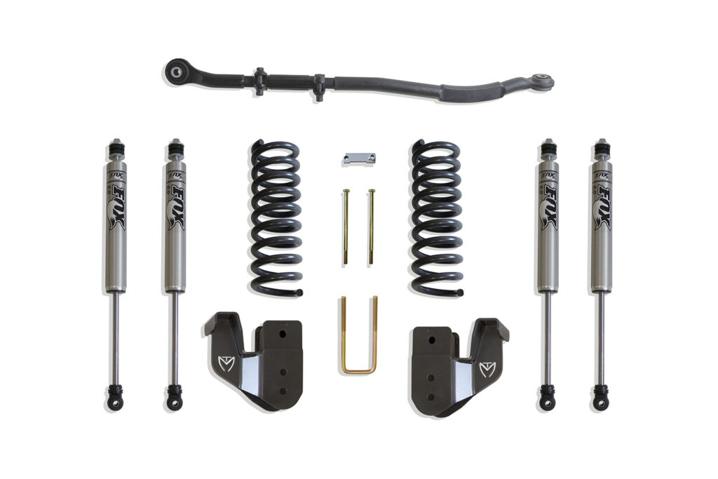 MaxTrac 2.5" Lift Kit with Fox Shocks for 2014-2024 RAM 2500 4WD Diesel-K947325F