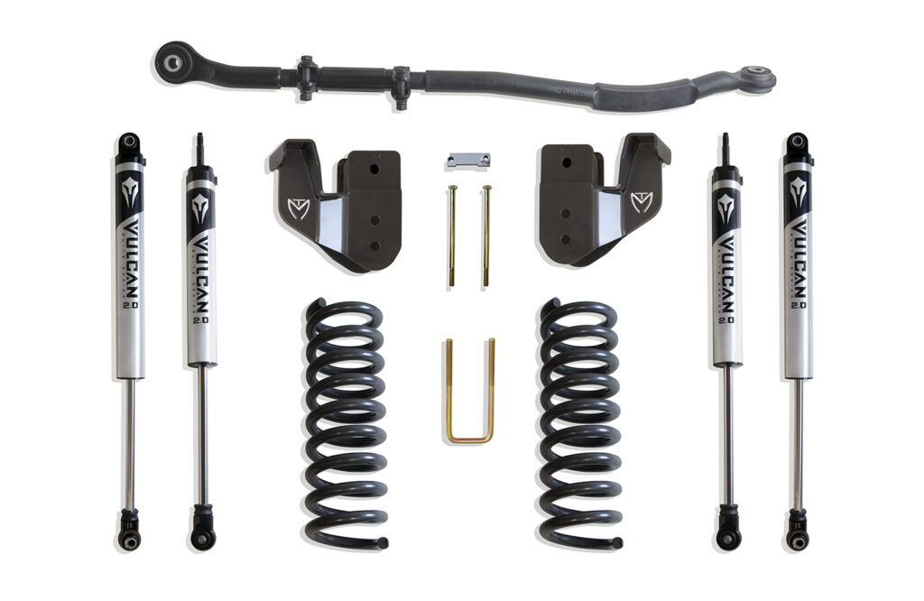 MaxTrac 2.5" Lift Kit with Vulcan Shocks for 2014-2024 RAM 2500 4WD Diesel-K947325V