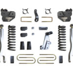 MaxTrac 4" Lift Kit with 4-Links and Vulcan Shocks for Factory Rear Air Ride for 2013-2018 RAM 3500 4WD Diesel-K947341VLA