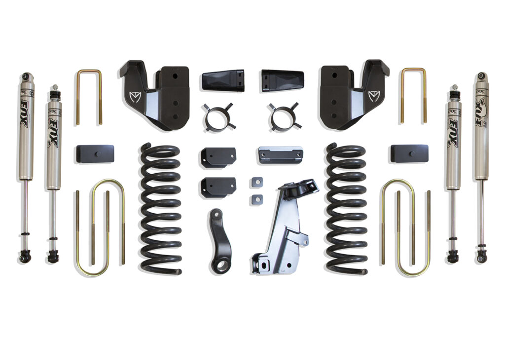 MaxTrac 6" Lift Kit with Fox Shocks for 2013-2018 RAM 3500 4WD Diesel-K947363F