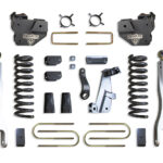 MaxTrac 6" Lift Kit with 4-Links and Vulcan Shocks for 2013-2018 RAM 3500 4WD Diesel-K947363VL