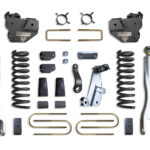 MaxTrac 8" Lift Kit with 4-Links and Vulcan Reservoir Shocks for 2013-2018 RAM 3500 4WD Diesel-K947385VRL