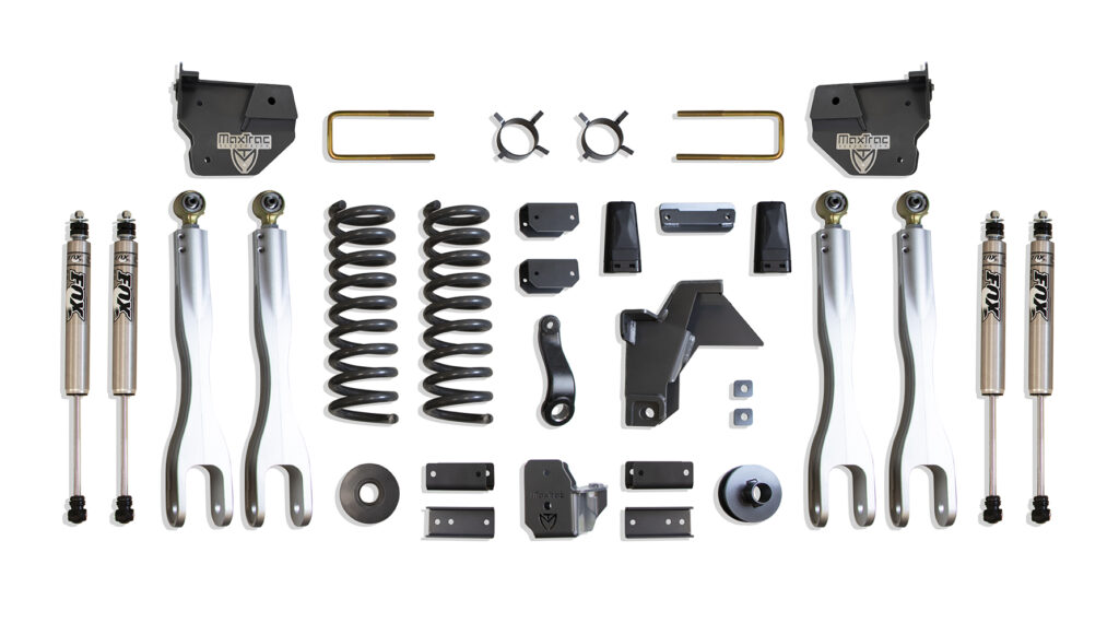 MaxTrac 6" Lift Kit with 4-Links and Fox Shocks for 2019-2024 RAM 2500 4WD Diesel-K947463FL