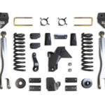 MaxTrac 6" Lift Kit with 4-Links and Vulcan Reservoir Shocks for 2019-2024 RAM 2500 4WD Diesel-K947463VRL