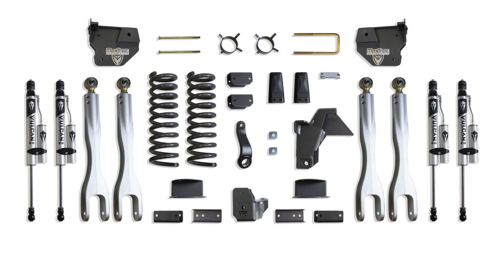 MaxTrac 6" Lift Kit with 4-Links and Vulcan Reservoir Shocks