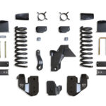 MaxTrac 8" Lift Kit with Vulcan Reservoir Shocks for Factory Rear Air Ride for 2019-2024 RAM 2500 Diesel-K947485VRA