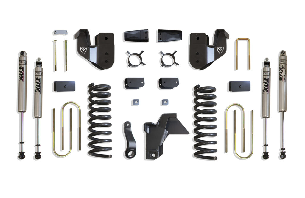 MaxTrac 4" Lift Kit with Fox Shocks for 2019-2024 RAM 3500 4WD Diesel-K947541F