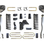 MaxTrac 4" Lift Kit with 4-Links and Fox Shocks for 2019-2024 RAM 3500 Diesel-K947541FL