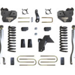 MaxTrac 4" Lift Kit with 4-Links and Vulcan Shocks for Factory Rear Air Ride for 2019-2024 RAM 3500 Diesel-K947541VLA