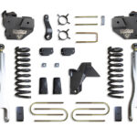 MaxTrac 6" Lift Kit with 4-Links and Vulcan Shocks for 2019-2024 RAM 3500 4WD Diesel-K947563VL