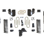 MaxTrac 6" Lift Kit with Vulcan Reservoir Shocks for 2019-2024 RAM 3500 4WD Diesel-K947563VR