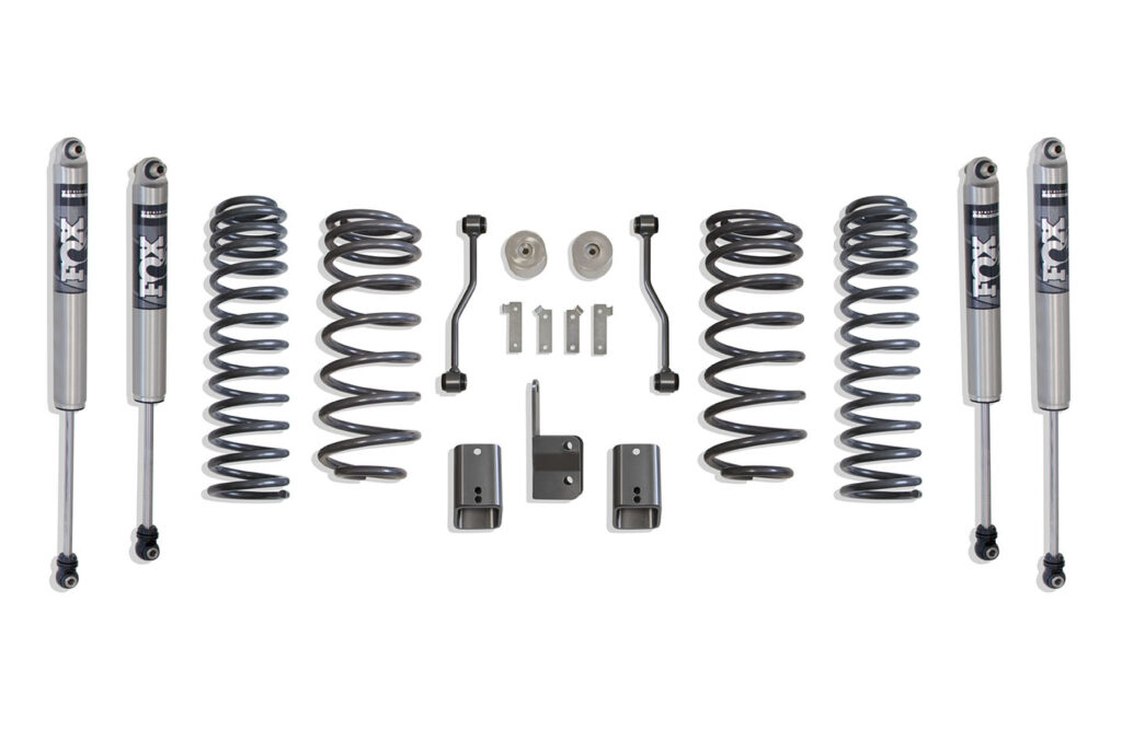 MaxTrac 3" Lift Kit with Fox Shocks for 2018-2024 Jeep JL Wrangler-K949832F