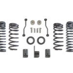 MaxTrac 4" Lift Kit with Fox 2.0 Performance Series Shocks for 2021-2024 Jeep JL Wrangler 4xe Hybrid-K949842F