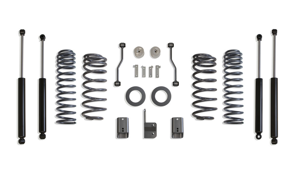 MaxTrac 4" Lift Kit with MaxTrac Shocks for 2021-2024 Jeep JL Wrangler 4xe (Hybrid)-K949842S