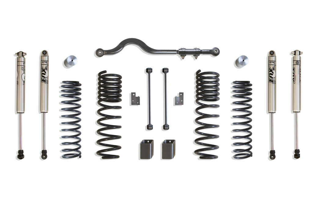 MaxTrac 4.5" Lift Kit with Fox Shocks for 2020-2024 Jeep Gladiator-K949942F