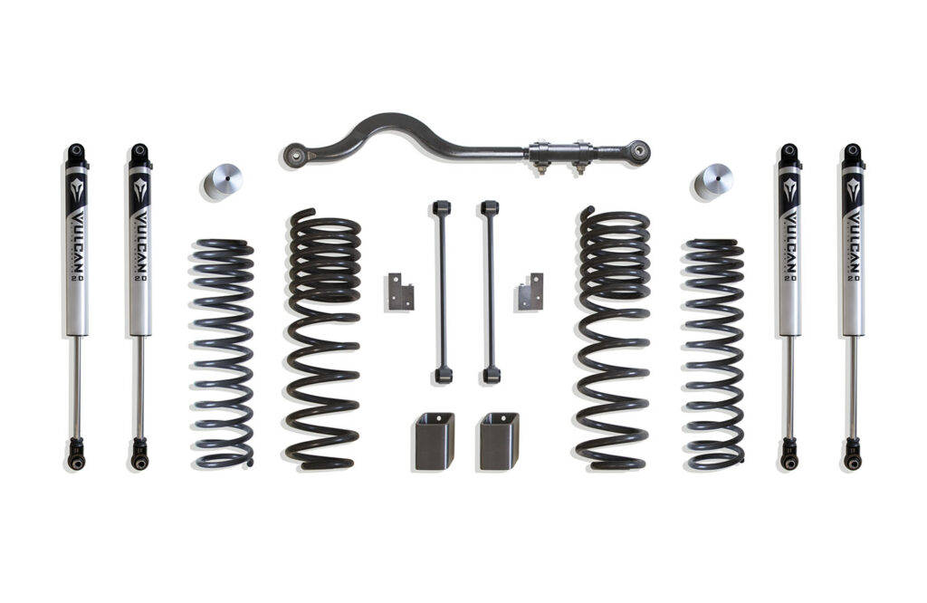 MaxTrac 4.5" Lift Kit with Vulcan Series IFP Shocks for 2020-2024 Jeep Gladiator-K949942V