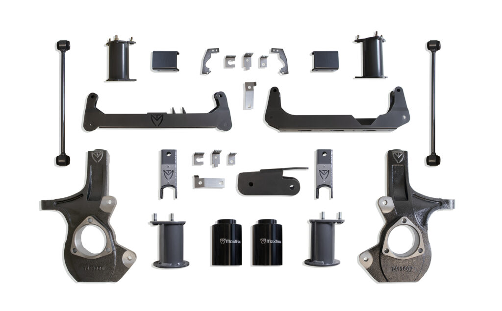 MaxTrac 7" Crossmember Lift Kit for 2007-2014 GM SUV 2WD-K951275