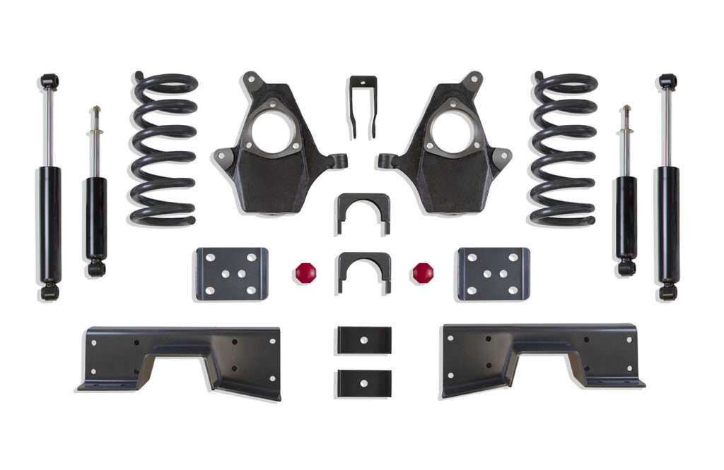 MaxTrac 3"/5" Lowering Kit for 1999-2006 Silverado/Sierra 1500 2WD V6-KS330935-6