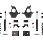 MaxTrac 3"/5" Lowering Kit with Spindles and Coils for Single Cab for 2007-2013 Silverado/Sierra 1500-KS331335-6