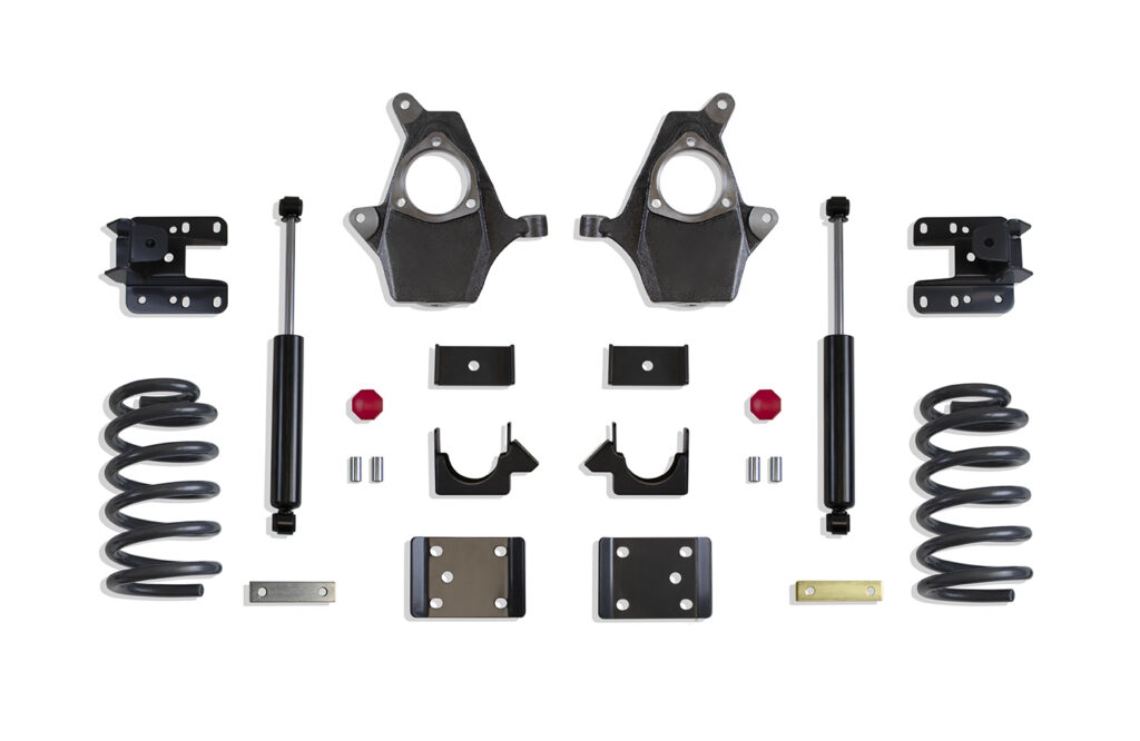 MaxTrac 3"/5" Lowering Kit with Spindles and Coils for Single Cab