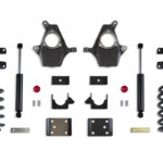 MaxTrac 3"/5" Lowering Kit with Spindles and Coils for Single Cab