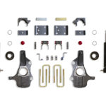 MaxTrac 4"/6" Lowering Kit with C-Notch for 2019-2024 Silverado/Sierra 1500-KS331946S