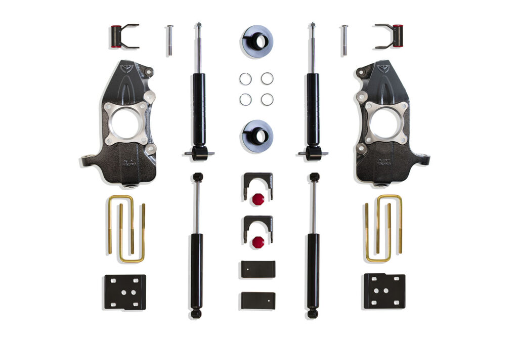 MaxTrac 3"/5" Lowering Kit for 2021-2024 F-150 2WD/4WD-KS334135S