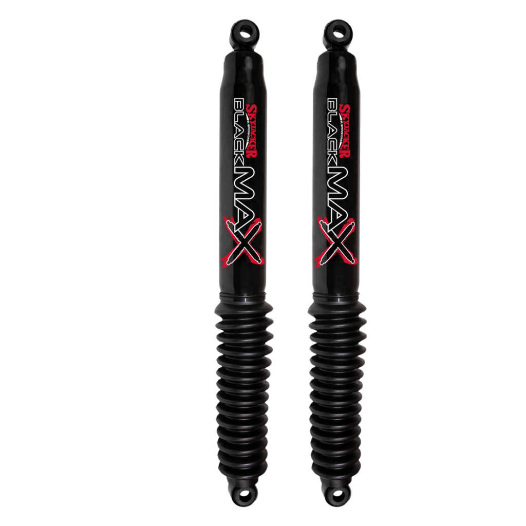 Skyjacker Black Max Twin Tube Foam Cell Hydraulic Rear Shocks for 2011-2023 Chevrolet Silverado 2500HD 2WD-4WD