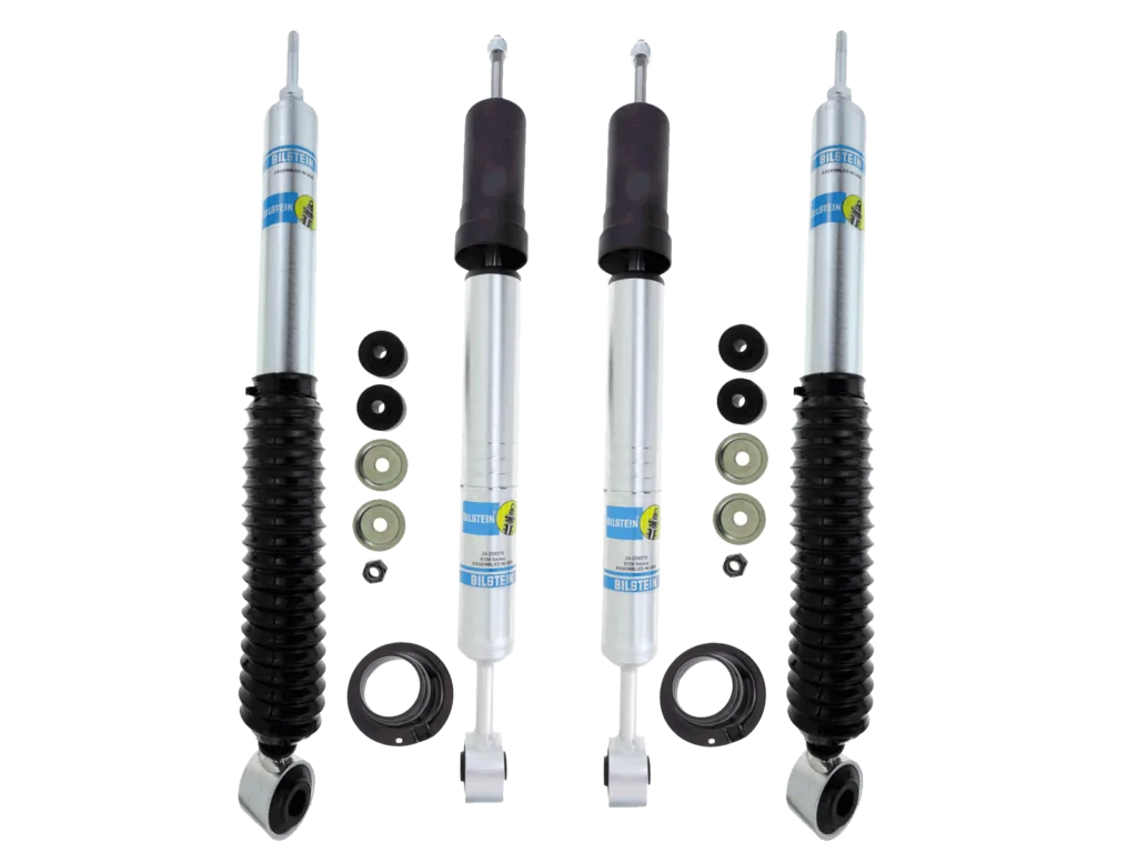 Bilstein 5100 0-2.5" Lift Adjustable Front Rear Shocks for 2003-2009 4Runner, FJ Cruiser